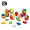 Big Mo's Toys Puzzle Erasers - Individually Wrapped Goody Bag Party Favor And Stocking Stuffers Pencil Eraser - 6 Balls And 6 Cubes